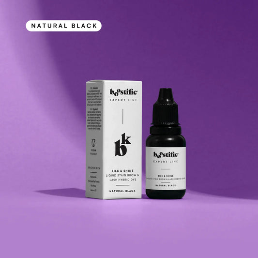 Vopsea hibridă lichidă pentru sprâncene și gene Natural Black