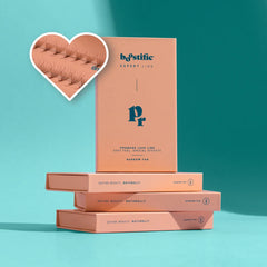 Wrapping-Laser Promade tmavohnedé mihalnice 16 riadkové