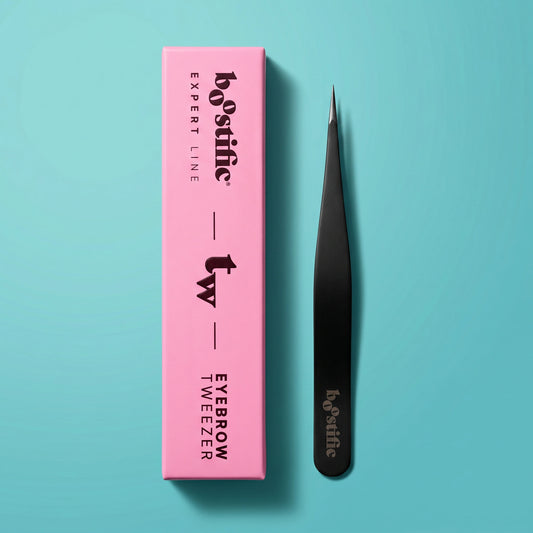 Pointed eyebrow tweezer