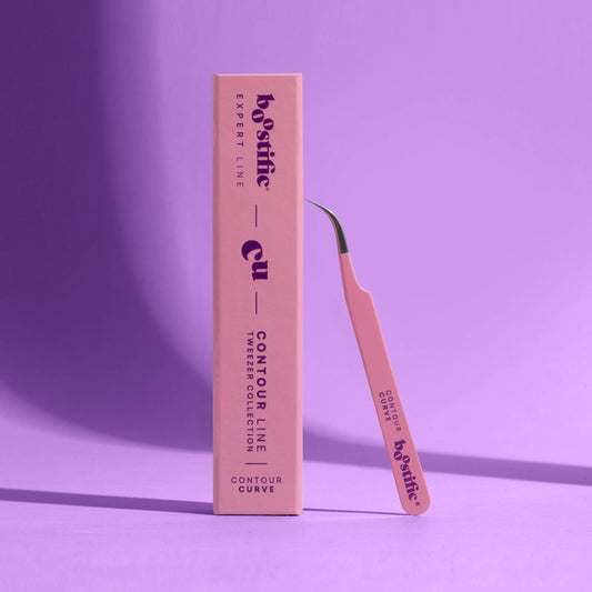 Nano Contour Curve eyelash tweezer
