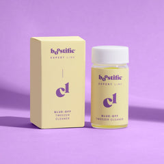 Glue-off eyelash glue remover for tweezers