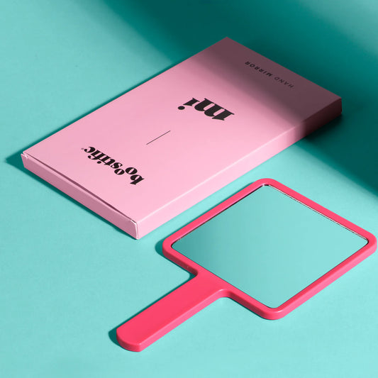 Cosmetic hand mirror
