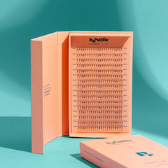 Wrapping-Laser Promade Chocolate Brown lashes 16 rows