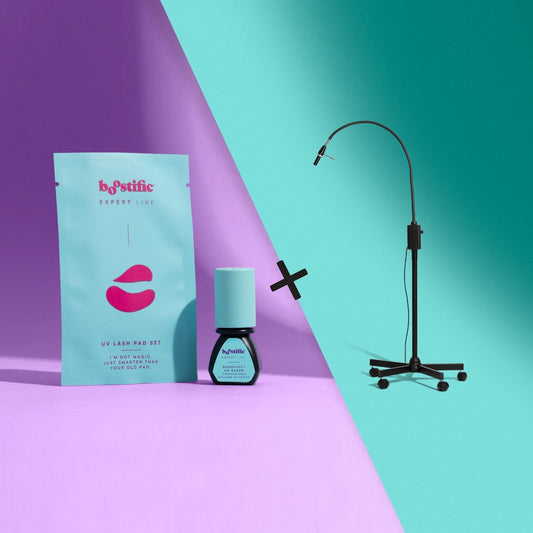 UV/LED eyelash extension kit